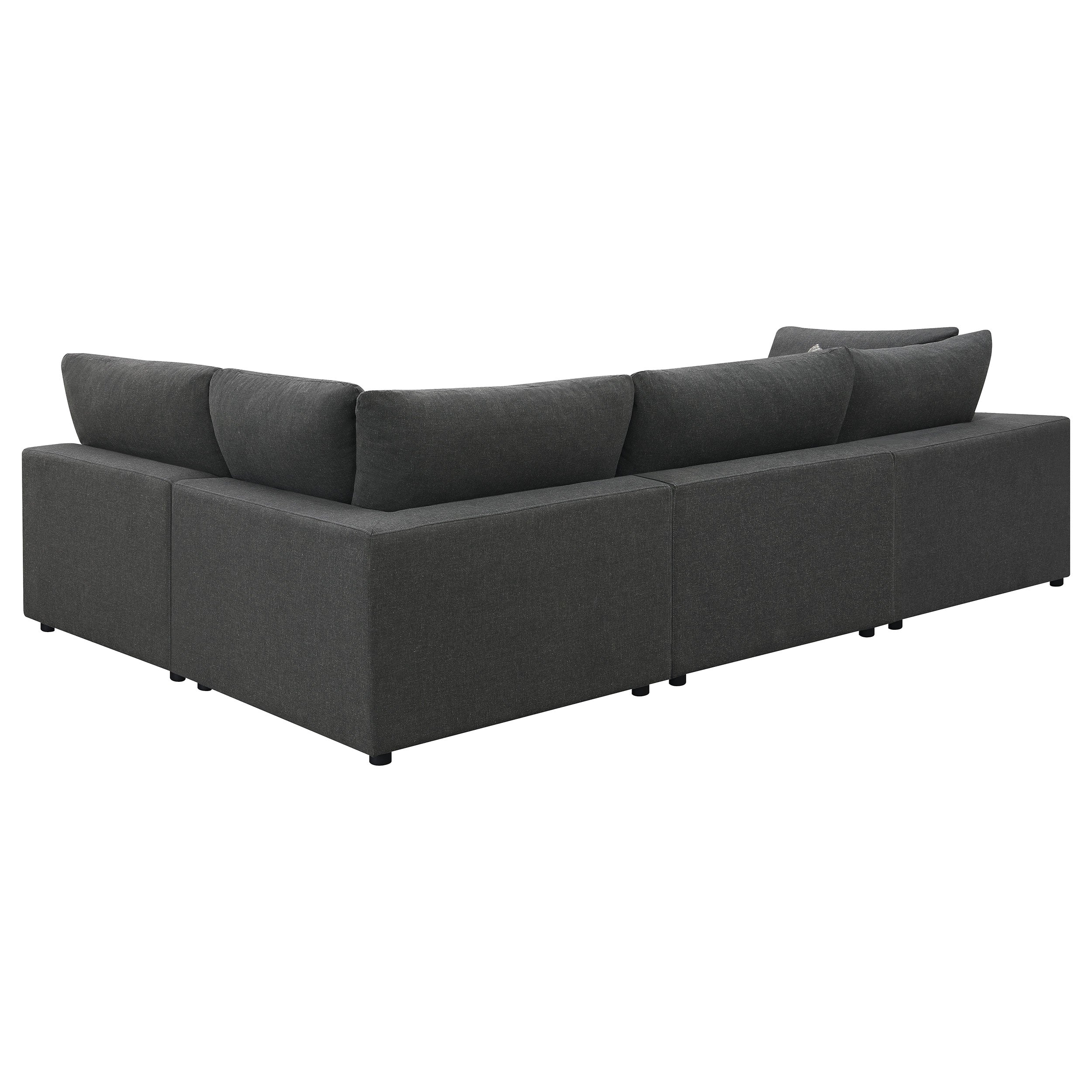 Serene Upholstered Modular Sectional Sofa Beige