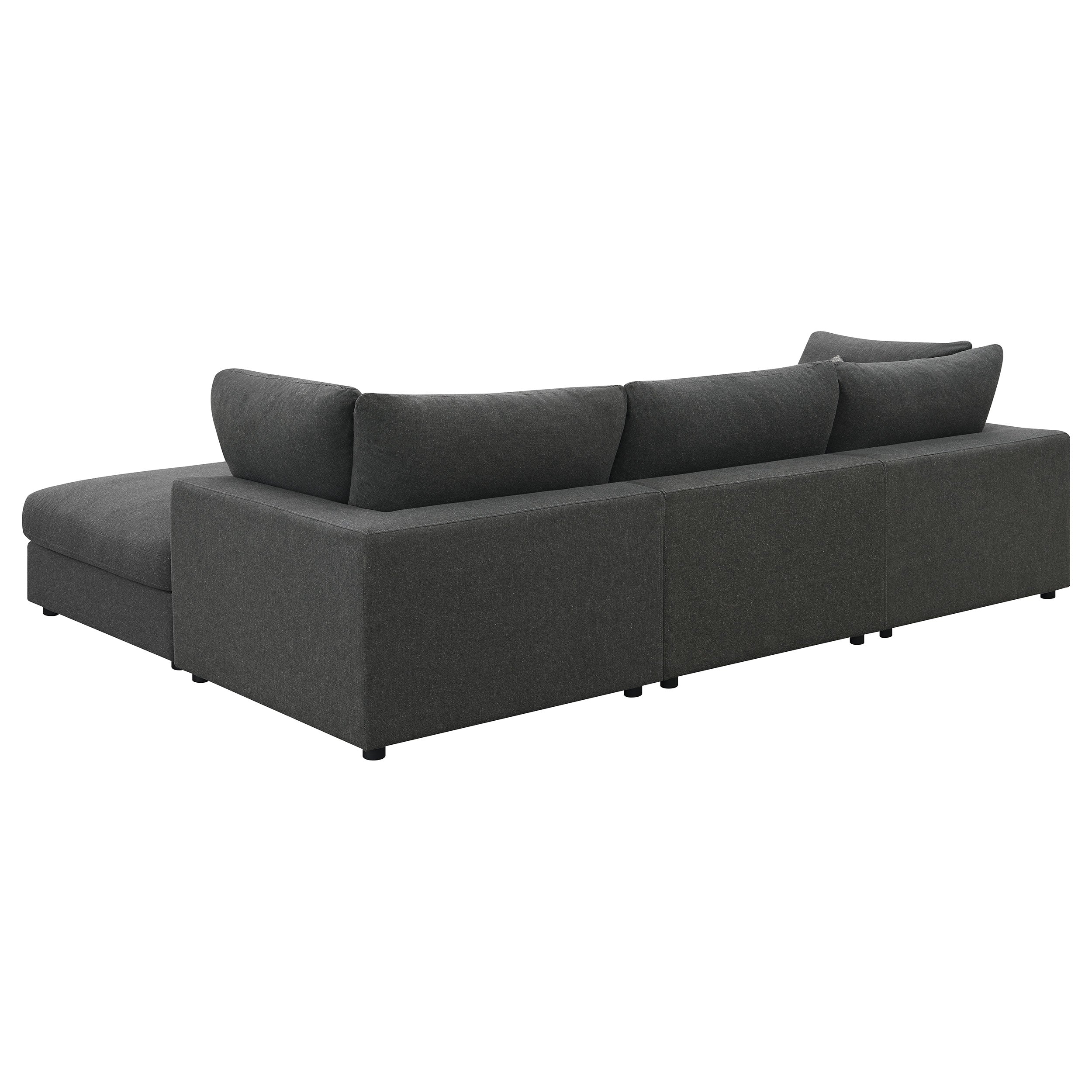 Serene Upholstered Modular Sectional Sofa Beige