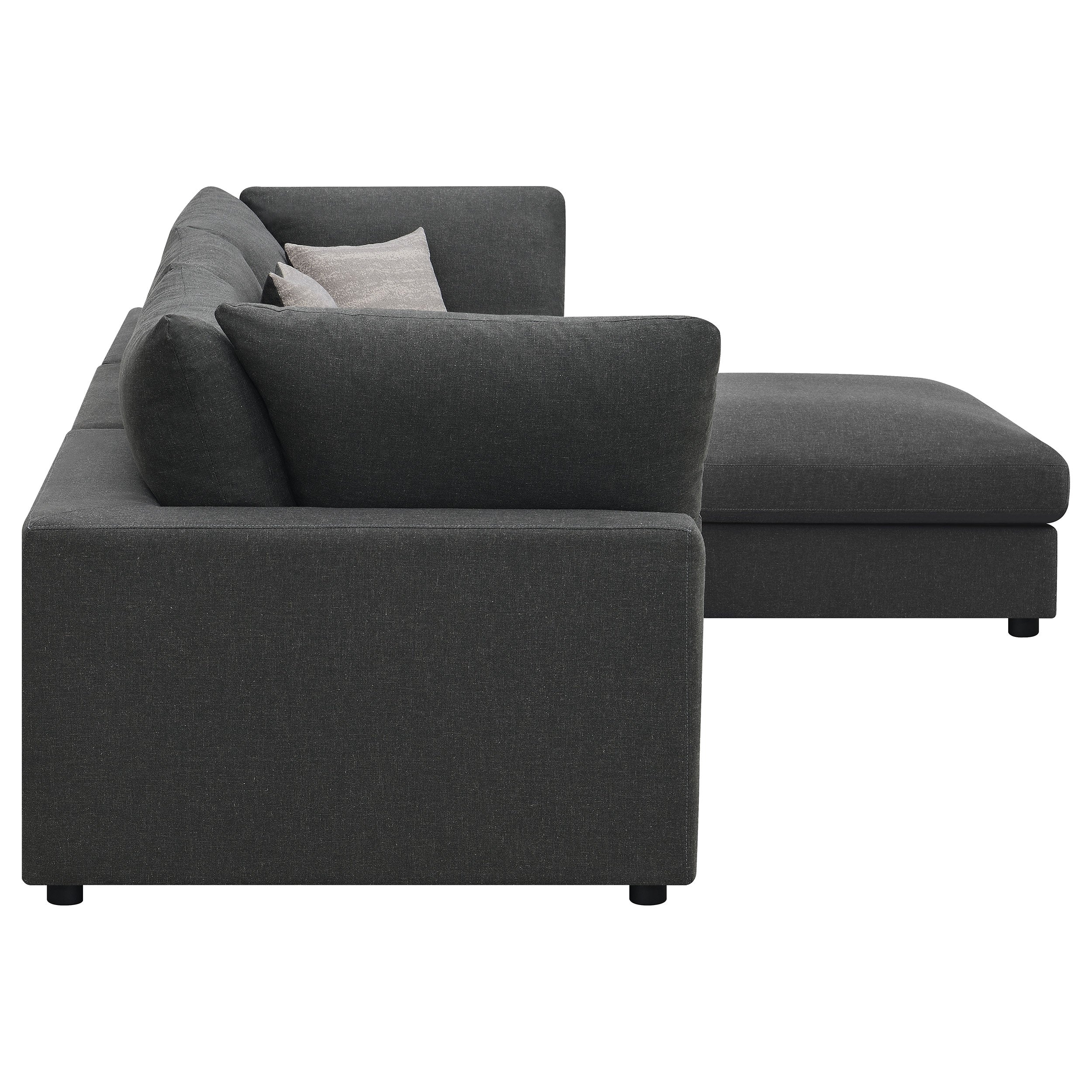 Serene Upholstered Modular Sectional Sofa Beige