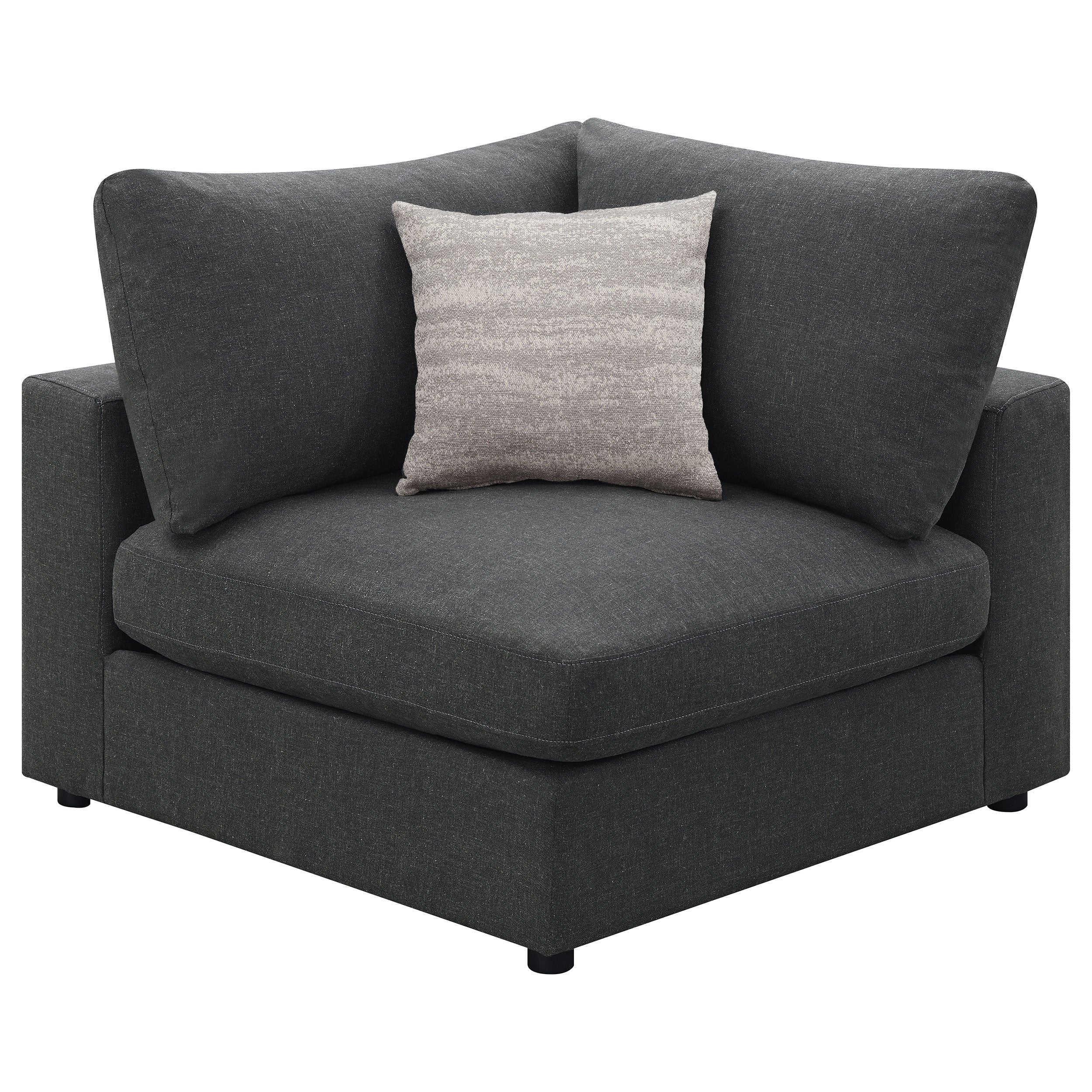 Serene Upholstered Modular Sectional Sofa Beige