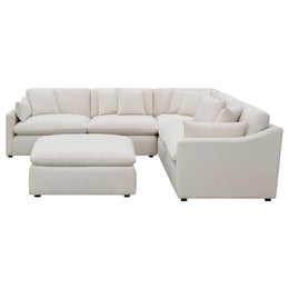 Hobson Upholstered Modular Sectional Sofa Charcoal