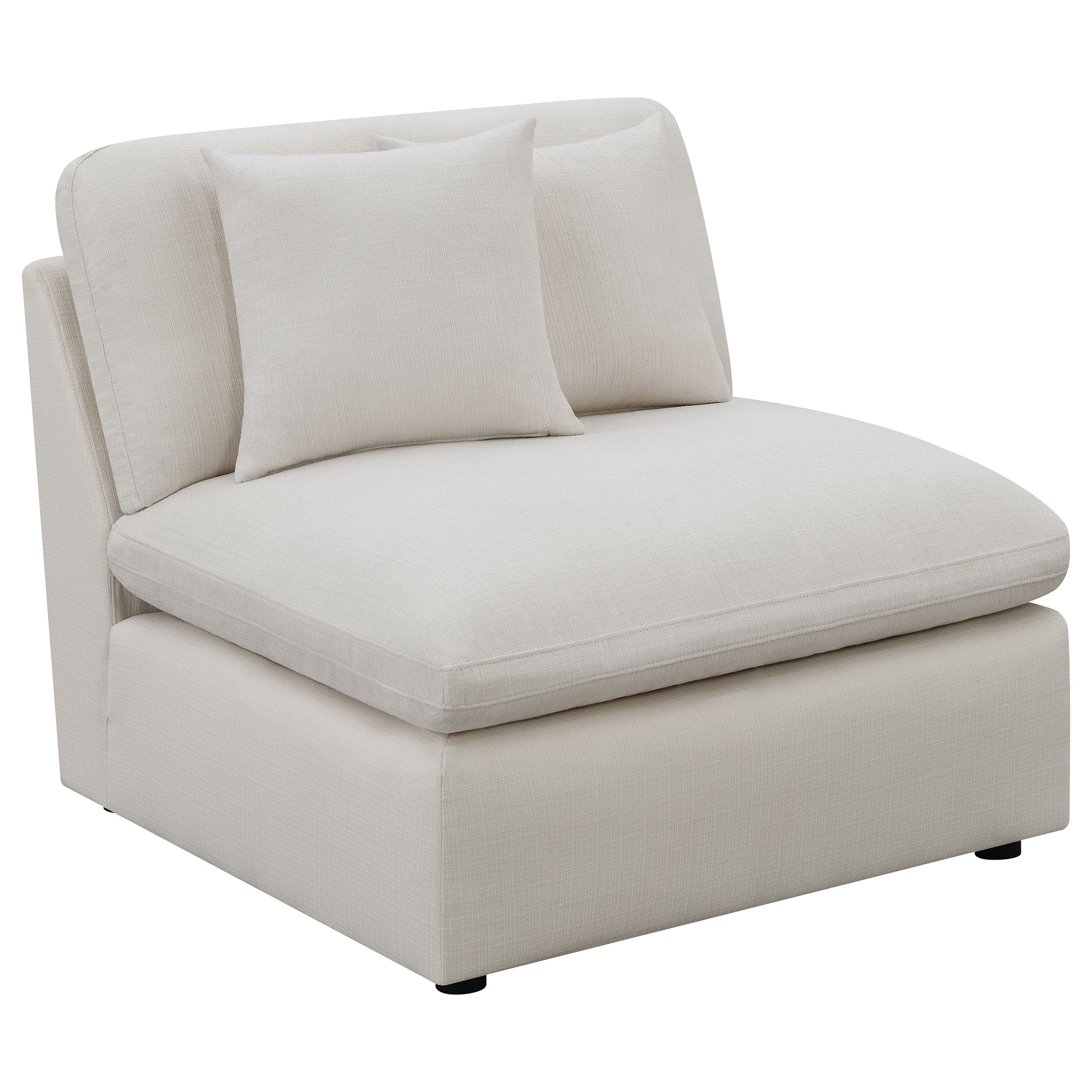 Hobson Upholstered Modular Sectional Sofa Charcoal