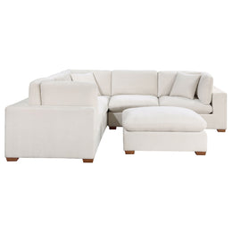 Lakeview Upholstered Modular Sectional Chocolate