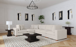 Lakeview Upholstered Modular Sectional Chocolate