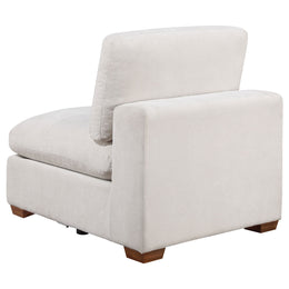 Lakeview Upholstered Armless Chair Ivory