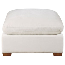 Lakeview Rectangular Upholstered Ottoman Dark Chocolate