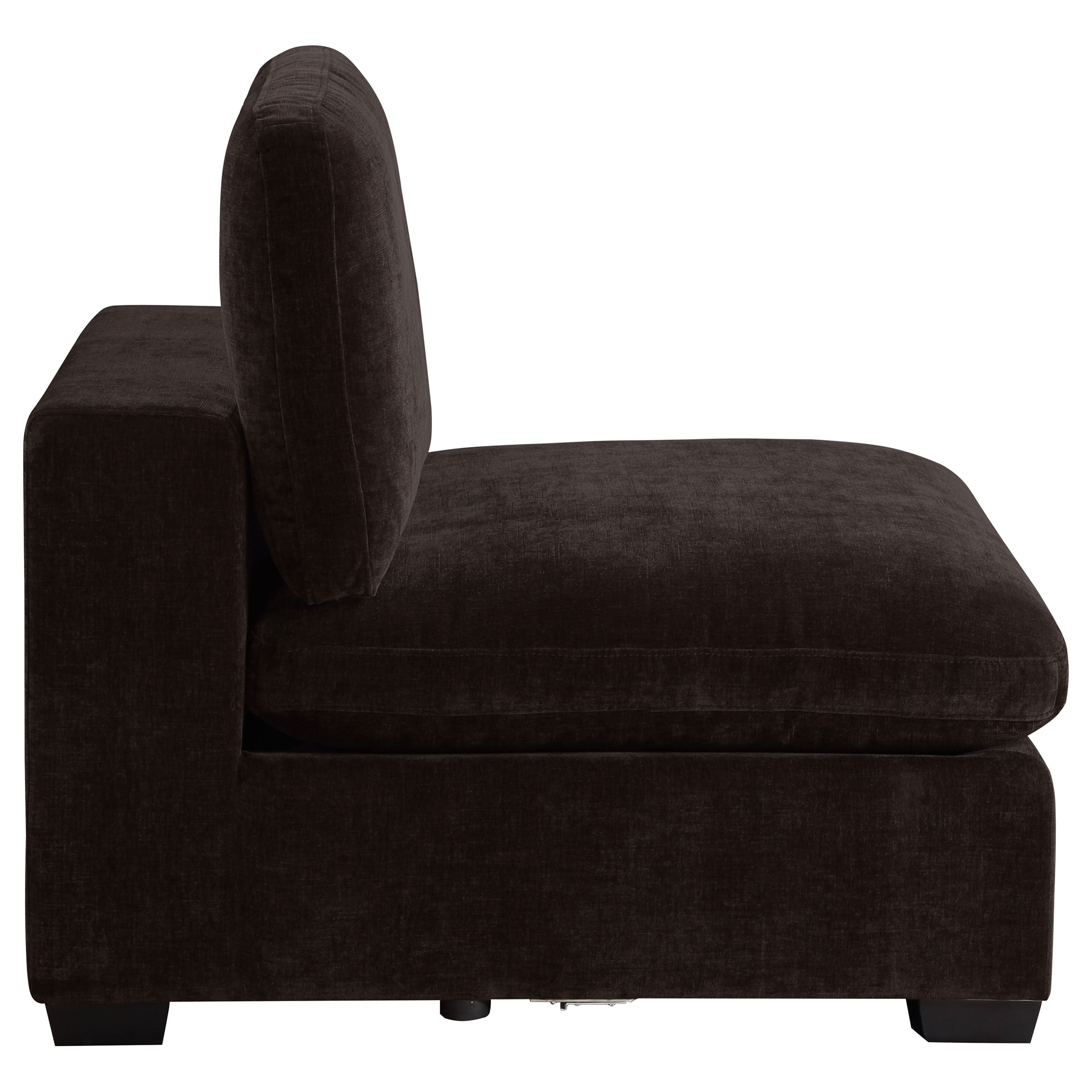 Lakeview Upholstered Armless Chair Ivory
