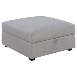 Cambria Upholstered Modular Sectional Sofa Grey