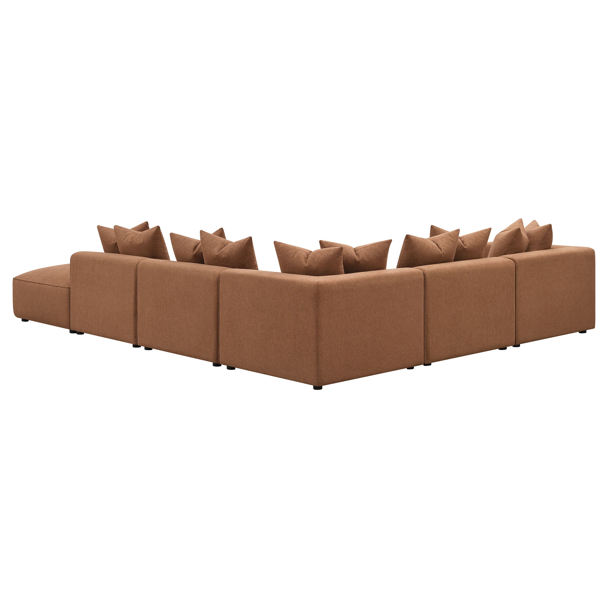 Jennifer Upholstered Modular Sectional Grey