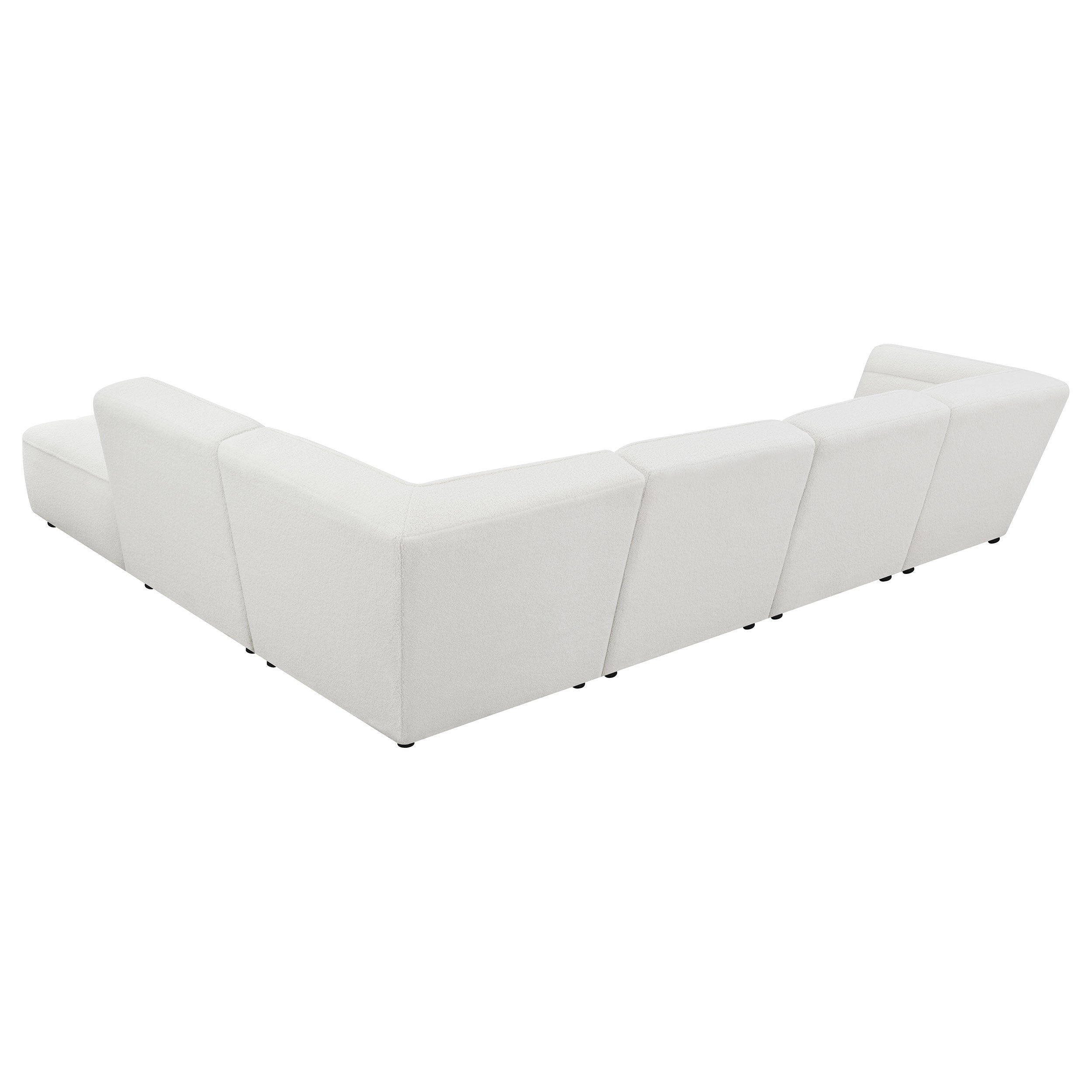 Sunny Upholstered Modular Sectional Sofa Charcoal