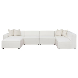 Freddie Upholstered Modular Sectional Sofa Pearl