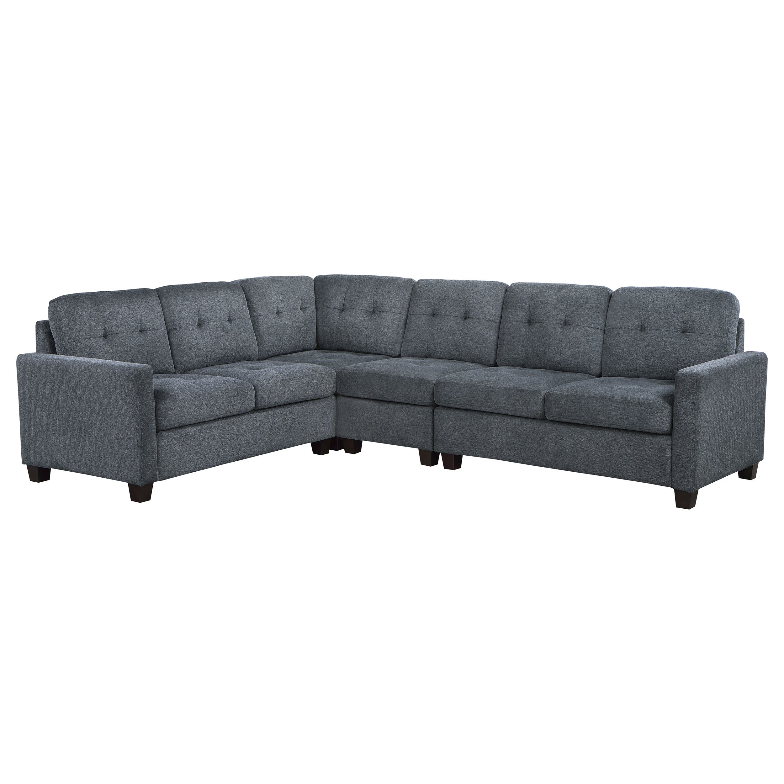 Georgina Upholstered Modular Sectional Sofa Beige