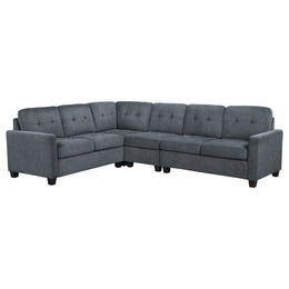 Georgina Upholstered Modular Sectional Sofa Beige