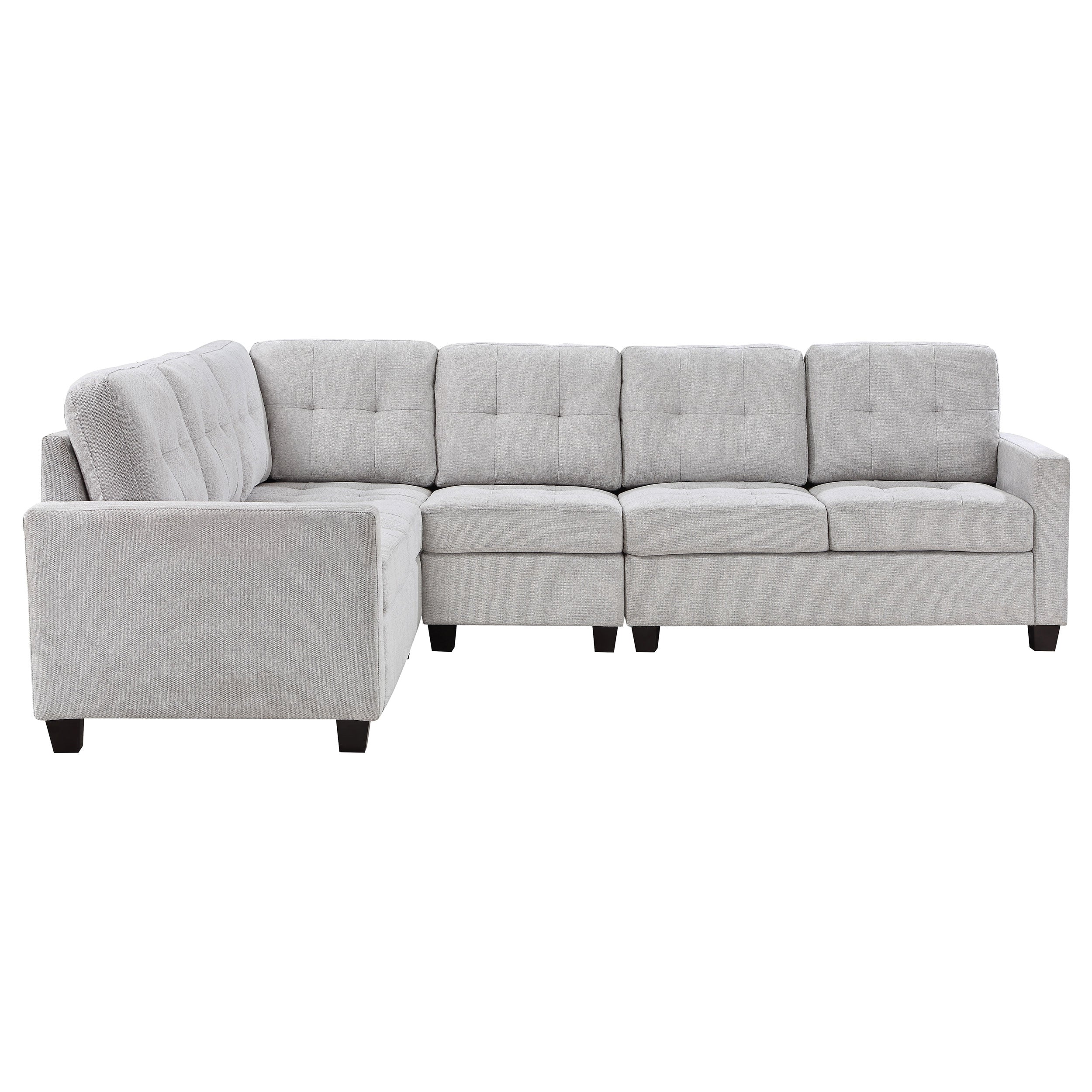 Georgina Upholstered Modular Sectional Sofa Beige