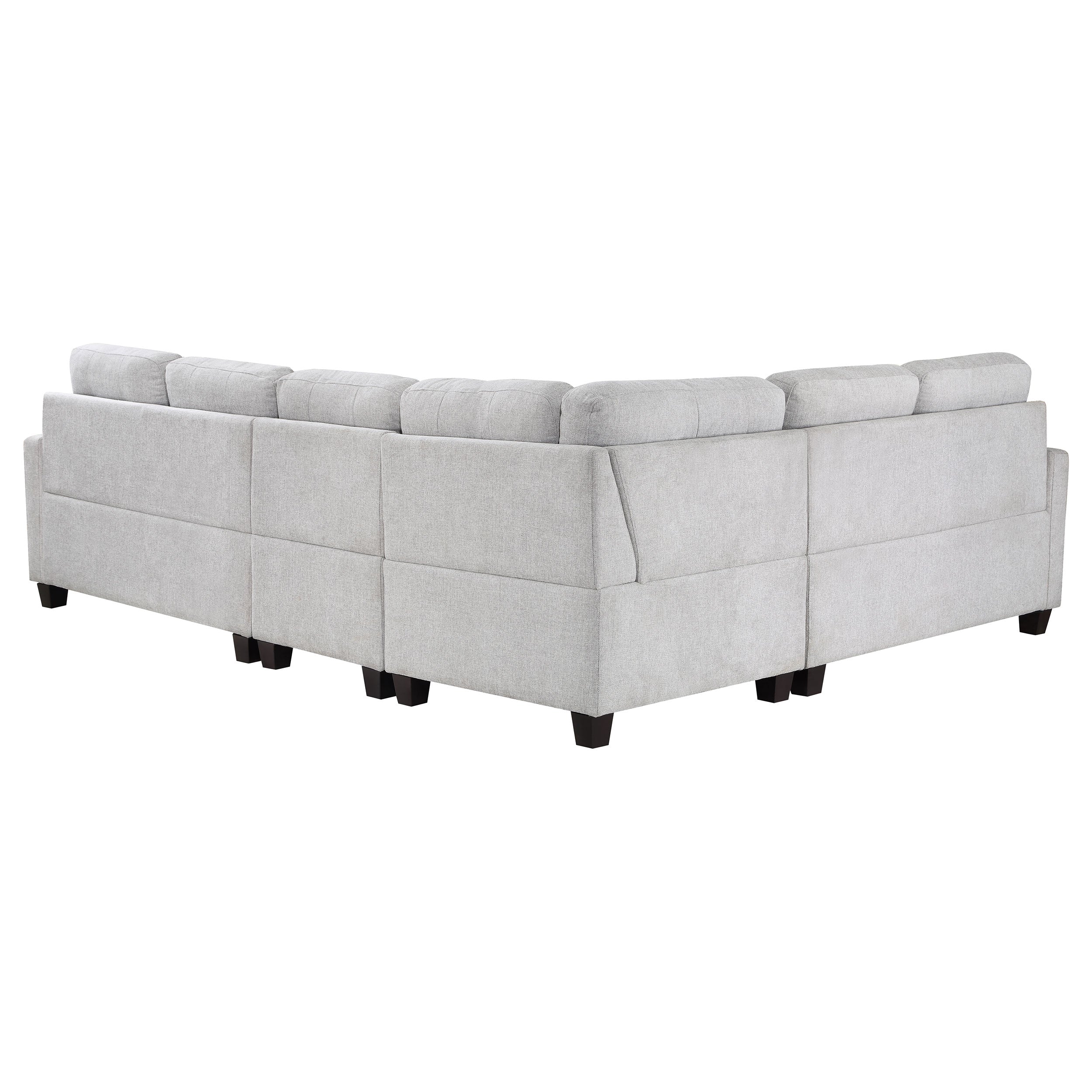 Georgina Upholstered Modular Sectional Sofa Beige