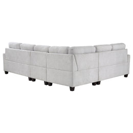 Georgina Upholstered Modular Sectional Sofa Beige