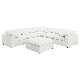 Raleigh Boucle Upholstered Modular Sectional Grey