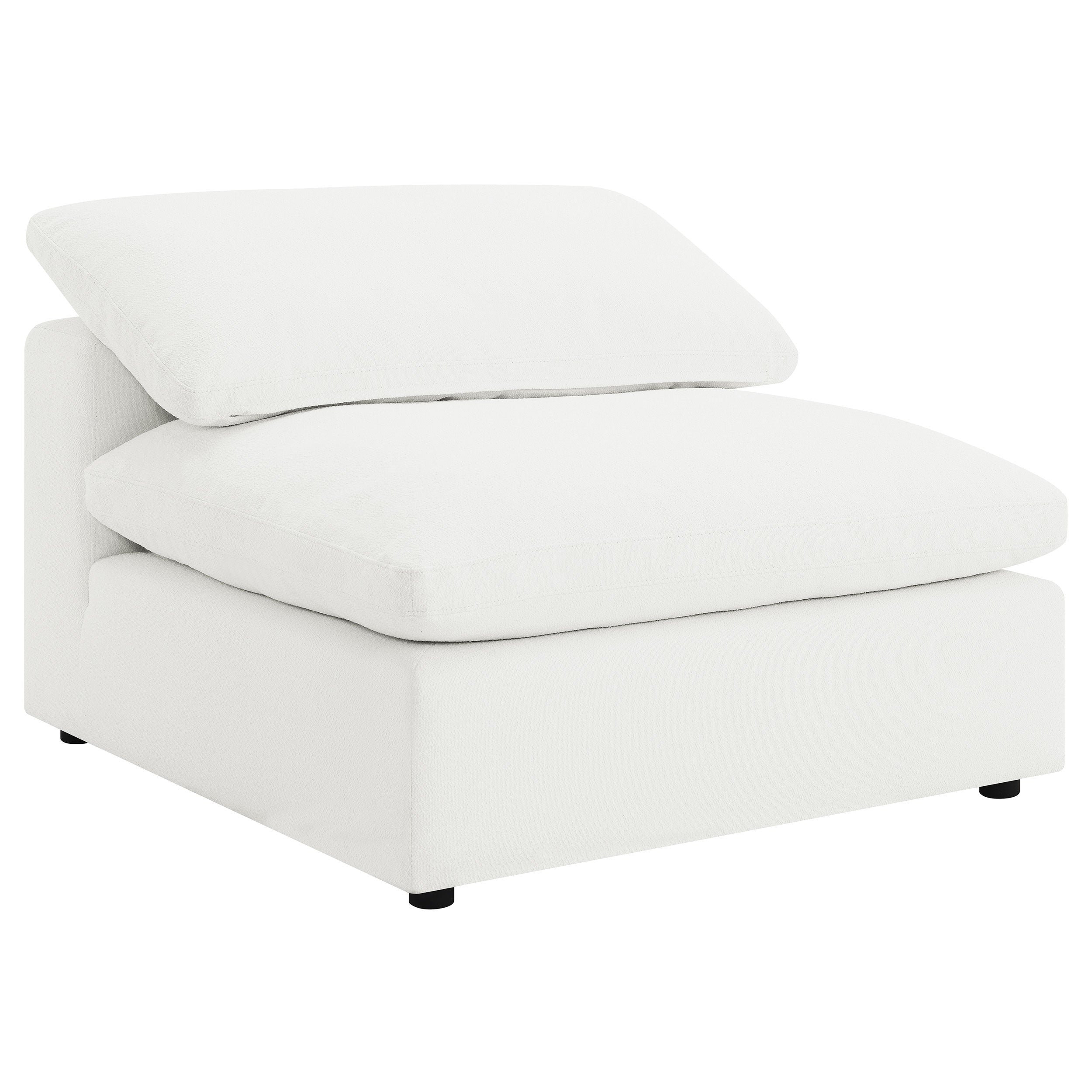 Raleigh Boucle Upholstered Modular Sectional Grey