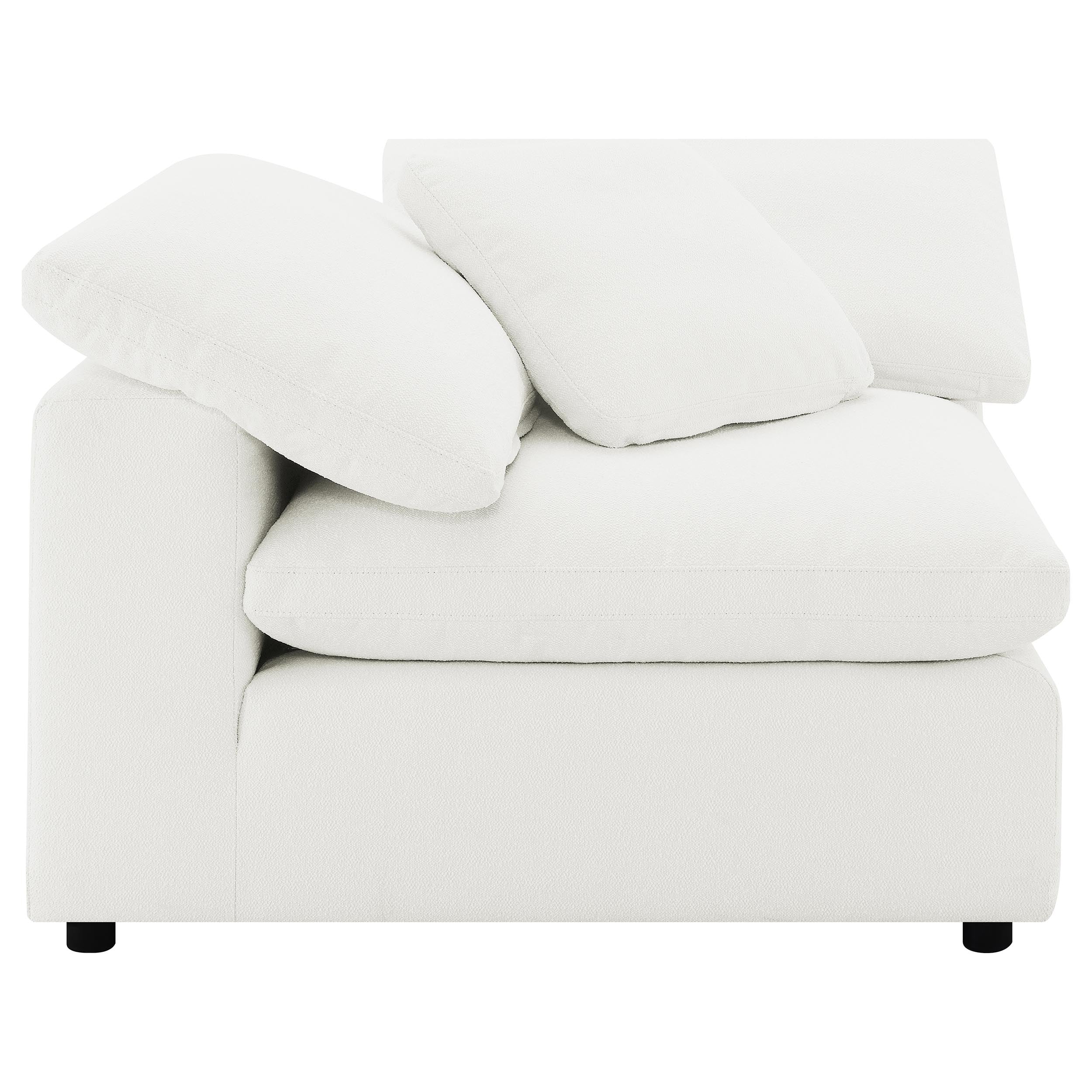 Raleigh Boucle Upholstered Modular Sectional Grey
