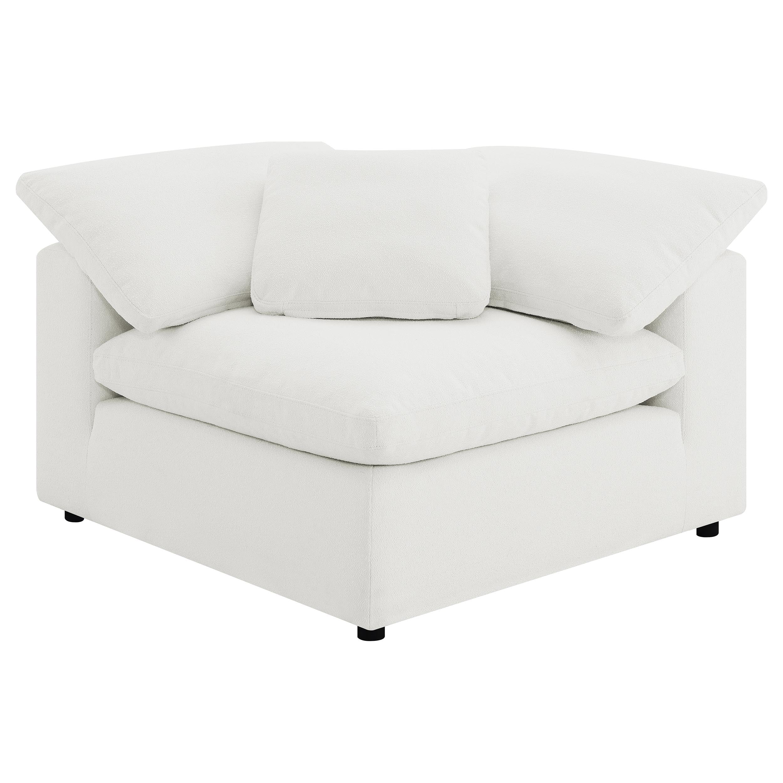 Raleigh Boucle Upholstered Modular Sectional Grey