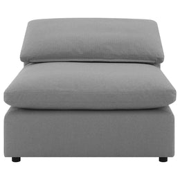Raleigh Boucle Upholstered Modular Sectional Grey