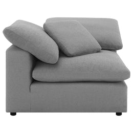 Raleigh Boucle Upholstered Modular Sectional Grey