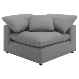 Raleigh Boucle Upholstered Modular Sectional Grey
