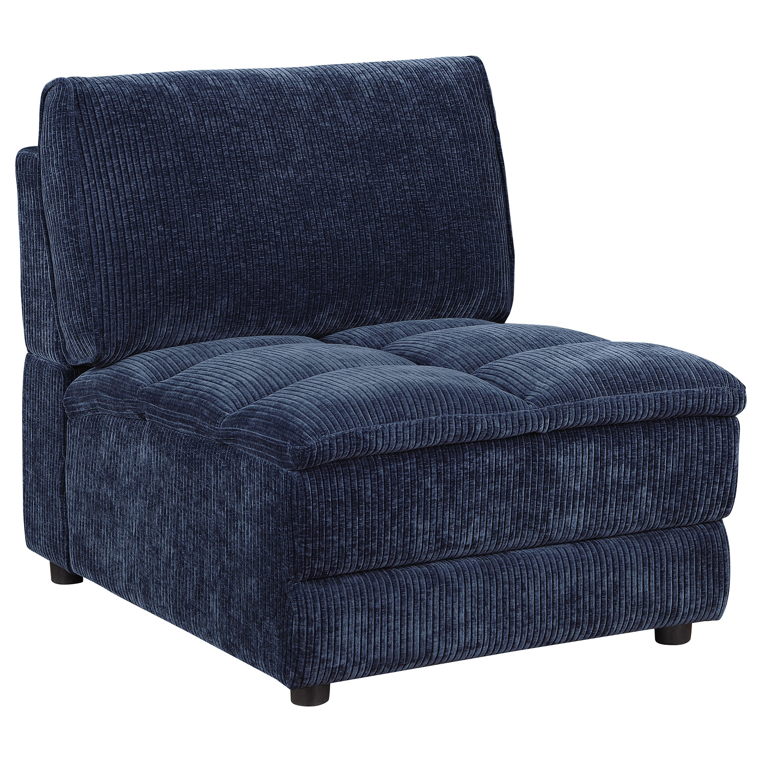 Atlantic Upholstered Modular Sectional Sofa Blue