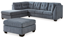 Marleton 2-Piece Sectional with Ottoman