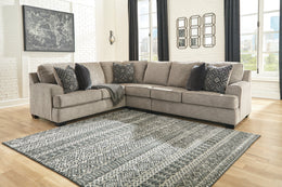 Bovarian Sectional with Ottoman