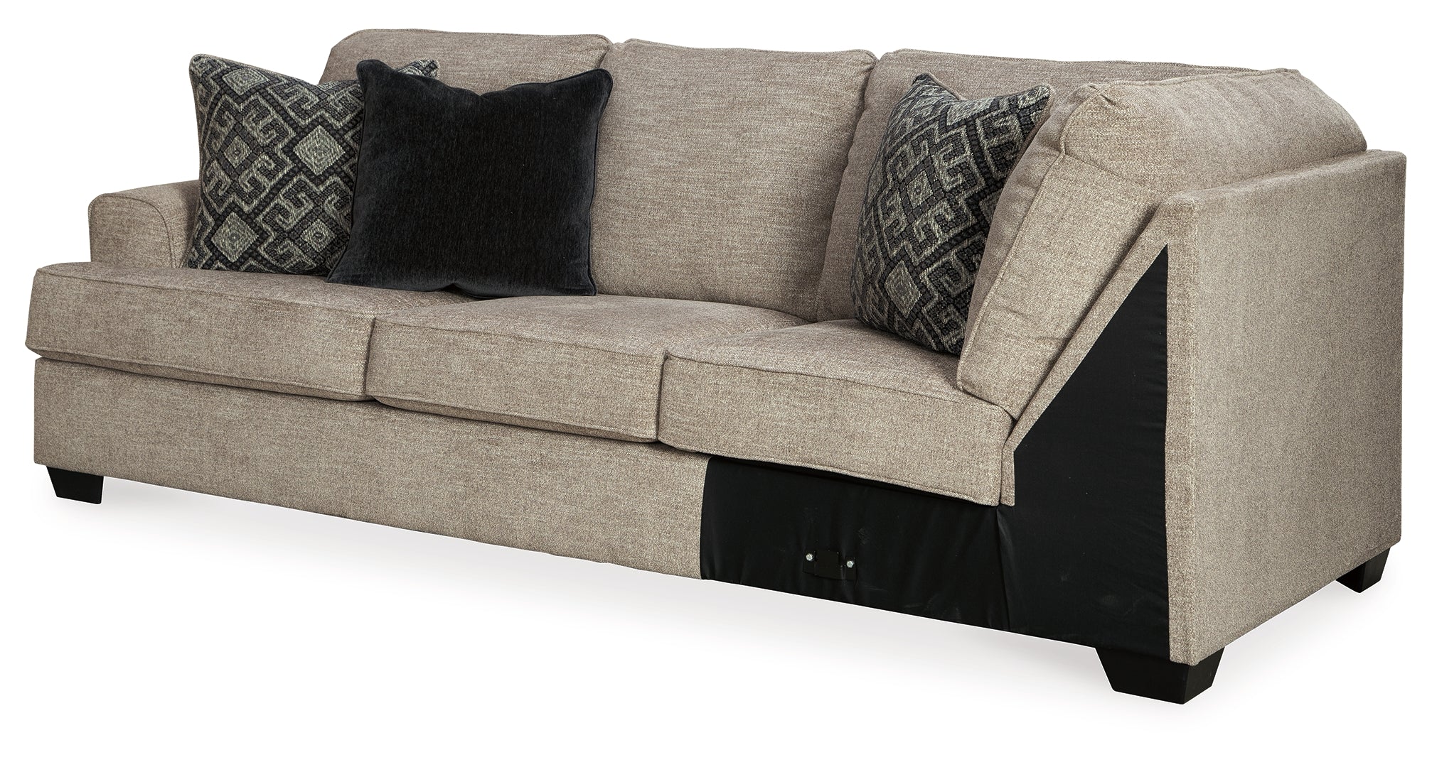 Bovarian Sectional with Ottoman