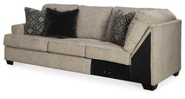 Bovarian Sectional with Ottoman
