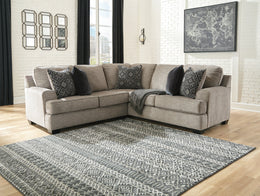 Bovarian Sectional with Ottoman