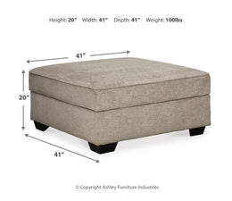 Bovarian Sectional with Ottoman