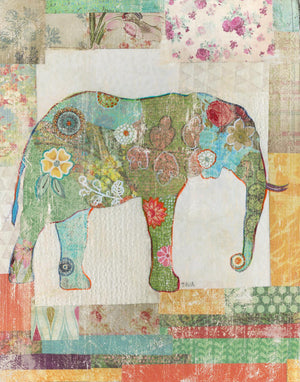 Elephant Montage By Tava Studios Giclee Canvas