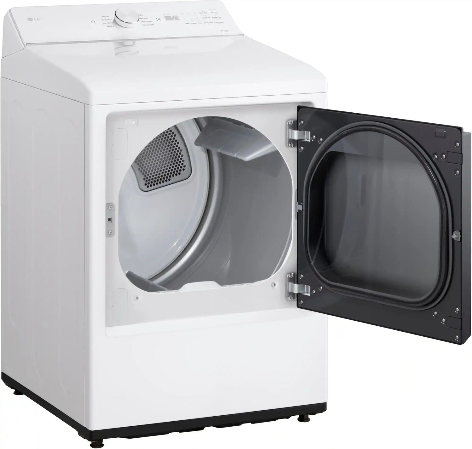 Package - LG - 5.0 Cu. Ft. High-Efficiency Smart Top Load Washer with Easy Unload and 7.3 Cu. Ft. Smart Electric Dryer with Sensor Dry - Alpine White