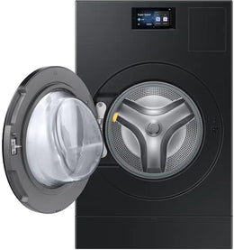 Samsung - 5.3 cu. ft. Bespoke AI Vented Smart All-In-One Washer/Electric Dryer Combo with AI Home - Brushed Black