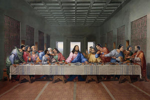 Last Supper (Ethnic) Giclee Canvas
