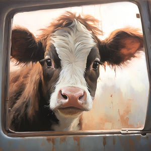 Peeking In By Heidi Kuntz Giclee Canvas