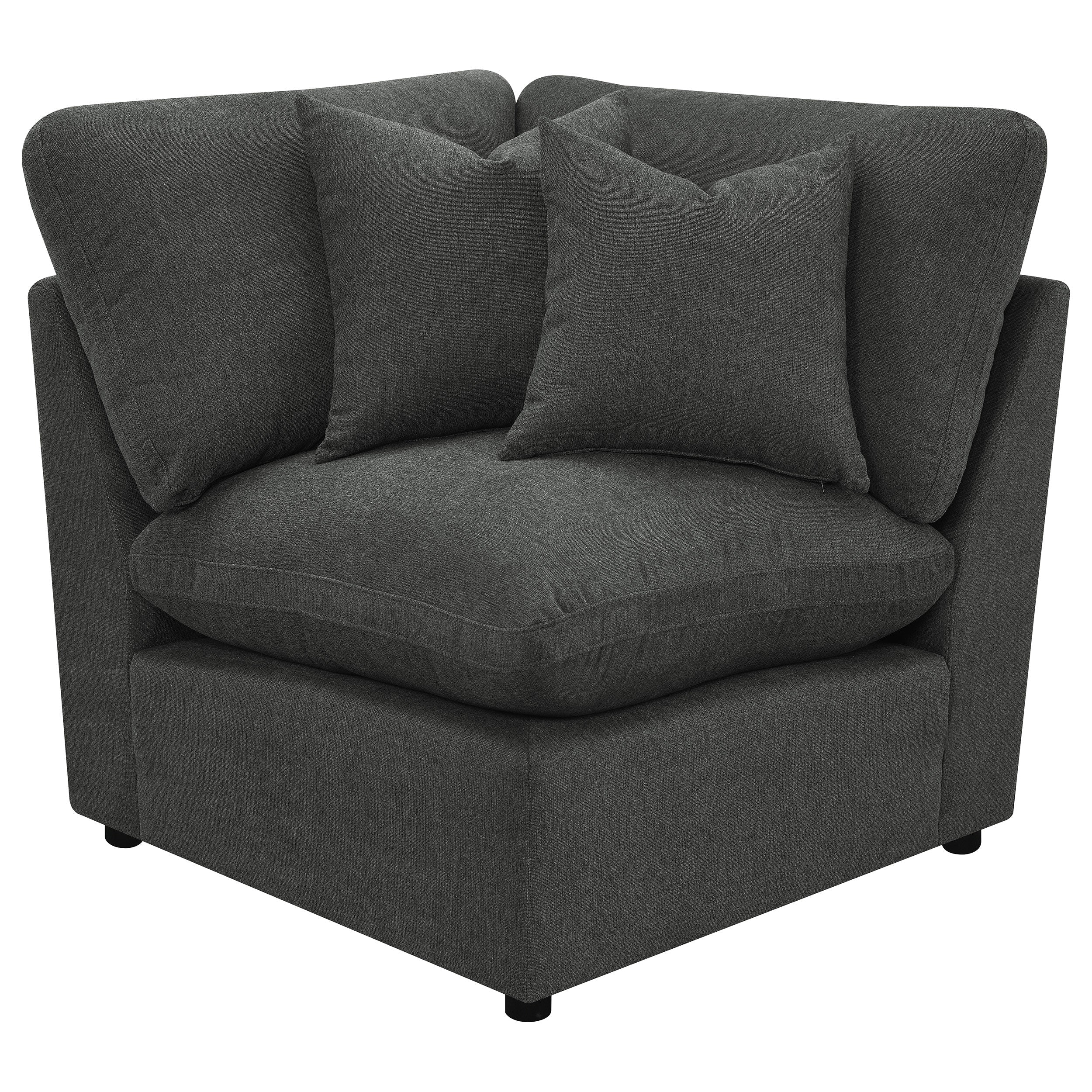 Collins Modular Power Reclining Sectional Dark Grey