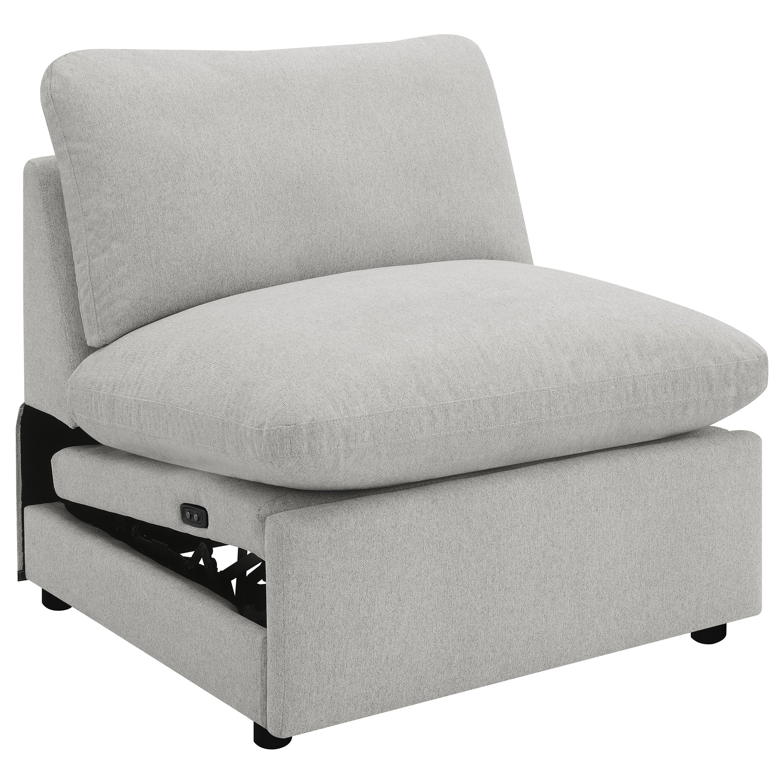 Collins Modular Power Reclining Sectional Dark Grey