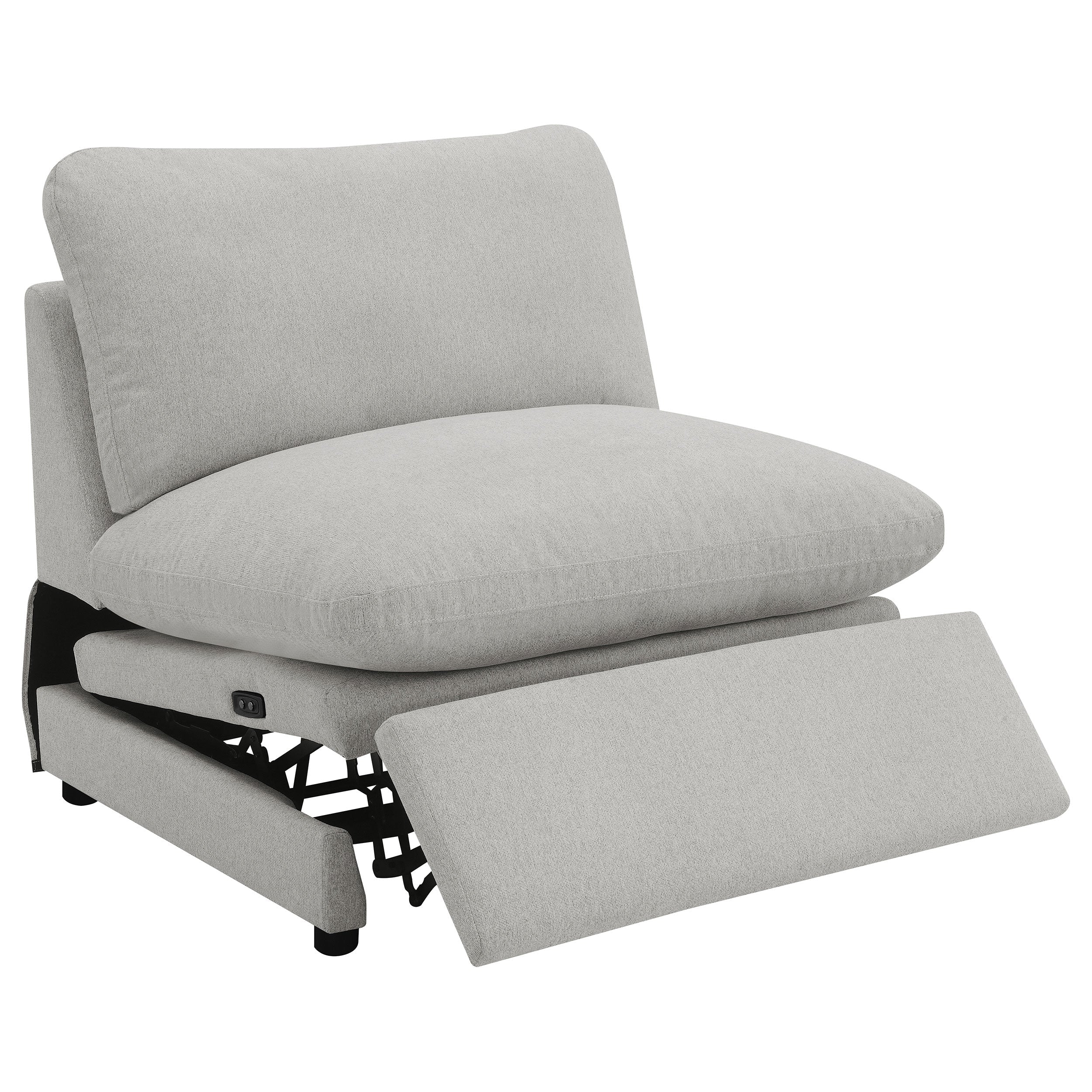 Collins Modular Power Reclining Sectional Dark Grey