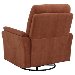 Adler Upholstered Power Swivel Glider Recliner