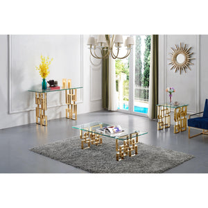 Meridian Pierre Gold Coffee Table