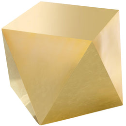 Meridian Gemma Gold End Table
