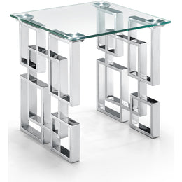 Meridian Alexis Chrome End Table