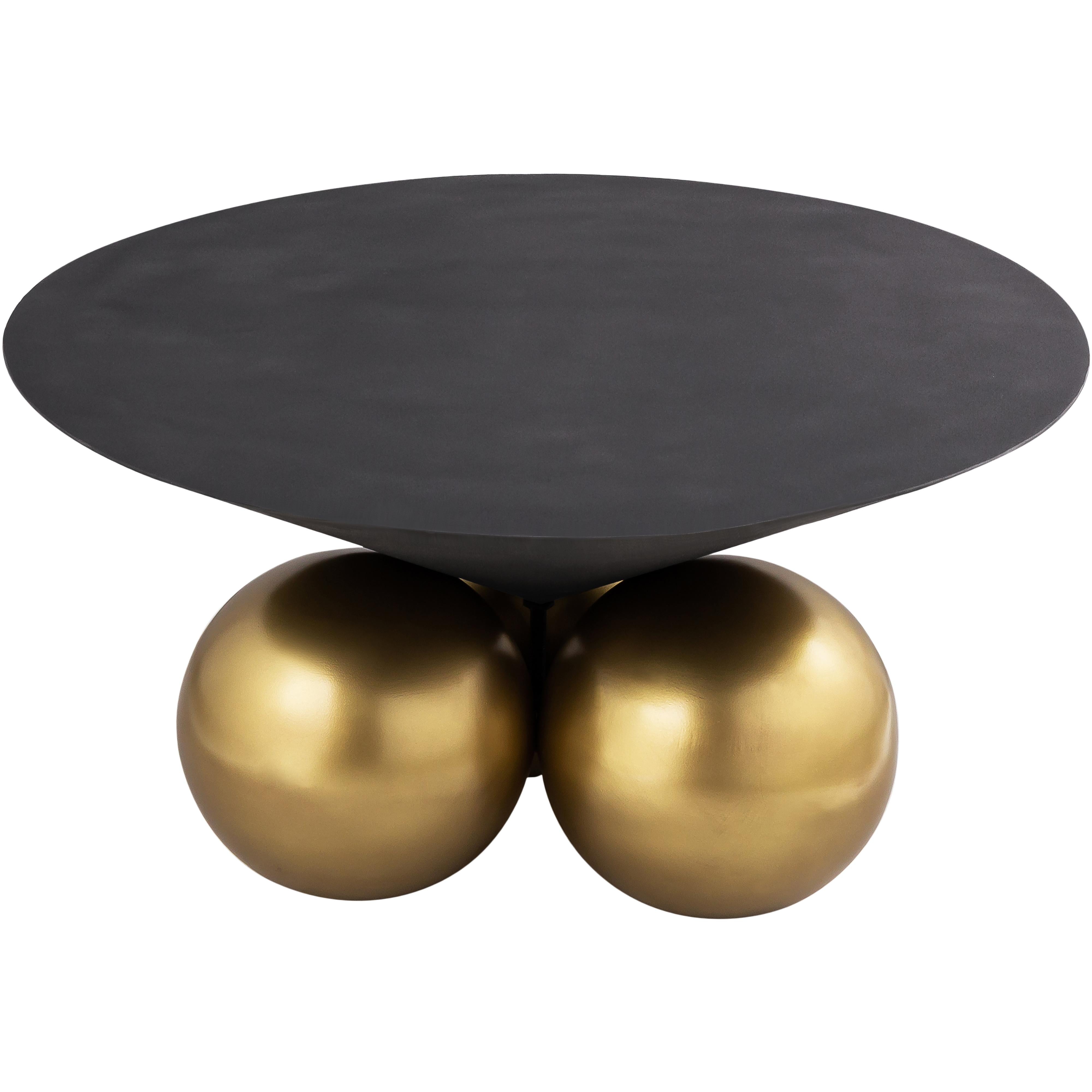 Meridian Naples Grey Cement Coffee Table
