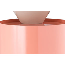Meridian Damon White End Table