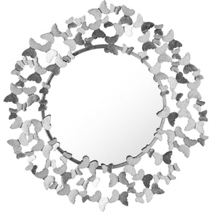 Meridian Butterfly Silver Mirror