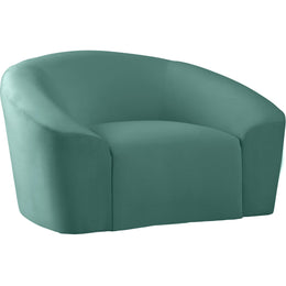 Meridian Riley Mint Velvet Chair